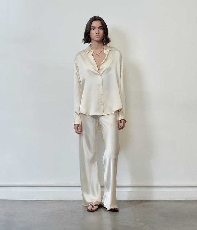 The Silk Bias Pant
